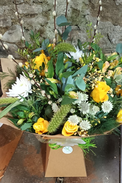 Especially for you - A big and beautiful hand-tied bouquet in an extra tall box for that very special occasion.....don't forget you can add chocolates at checkout too! (Colours and flowers will vary)