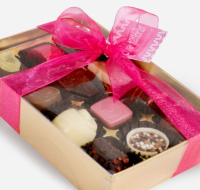 Taste of chocolate - A small box of chocolates delivered with your flowers.  (Please say if you'd prefer Cadbury or Bournville bars instead of chocolates)